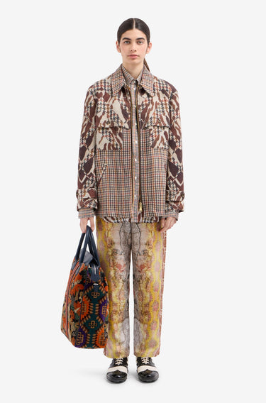 ALOE Longsleeve Shirt Silk-Tops-Pierre Louis Mascia-Debs Boutique